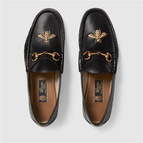 gucci loafers men bee|Gucci women's suede loafers.